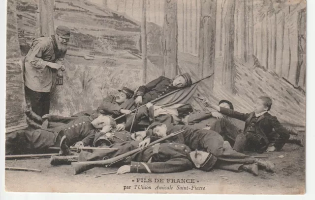 NANCY - CPA 54 - Son of France Military Representation Soldier Union St Fiacre