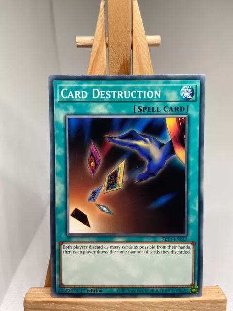 Card Destruction - 1st Edition SR13-EN032 - NM - YuGiOh