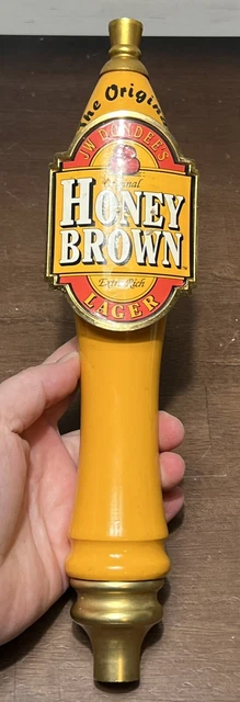 JW DUNDEE'S Honey Brown Lager Beer TAP HANDLE  mancave