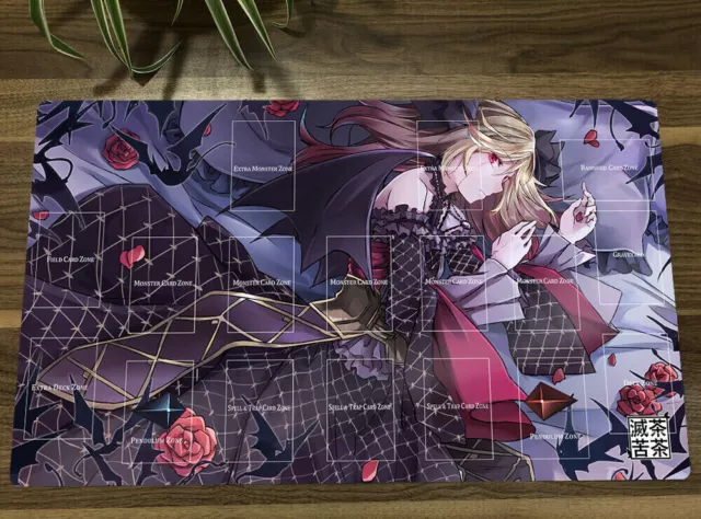 Yu-Gi-Oh! Anime Playmat Vampire Fraulein Trading Card Game Mat TCG CCG Play Mat