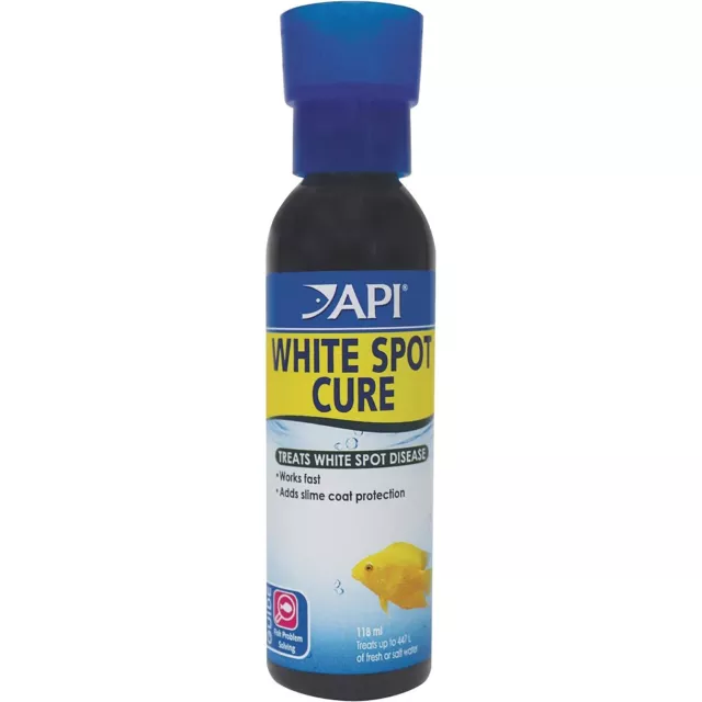 API White Spot Cure Freshwater and Saltwater Fish Medication 118 ml
