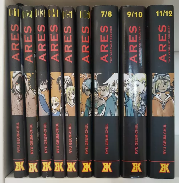 Ares Le Soldat Errant : Tome 1 À 12 (Manga De Geum-Chul Ryu)