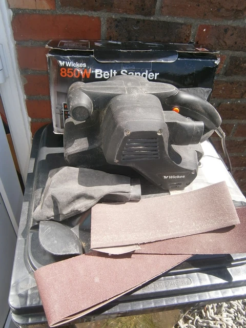 Lijadora de cinturón Wickes 850W