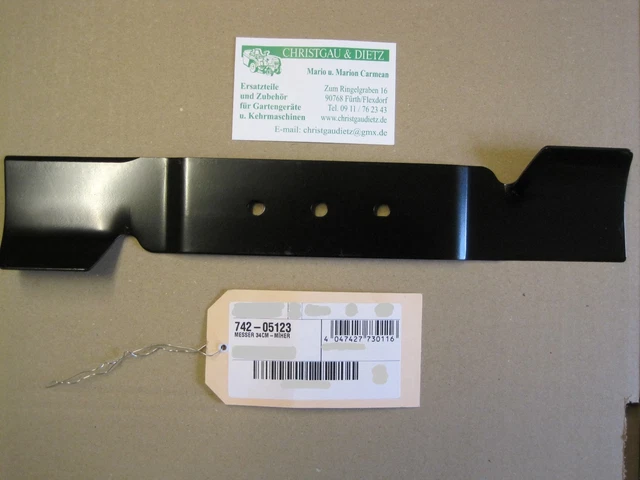 Wolf-Garten Messer Rasenmähermesser 72 Volt Li-Ion Power 34 34 M - Foto 3