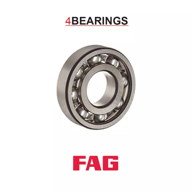 Fag 6204 Open Deep Groove Ball Bearing (20X47X14)