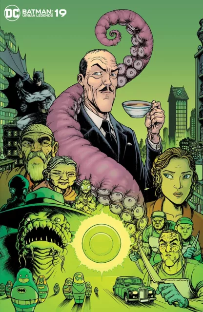 Batman Urban Legends #19 2022 Unread Chris Burnham Var Cover DC Comic Book