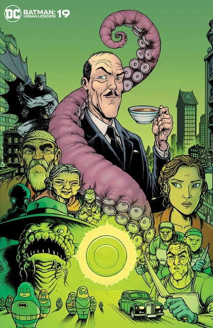 Batman Urban Legends #19 2022 Unread Chris Burnham Var Cover DC Comic Book