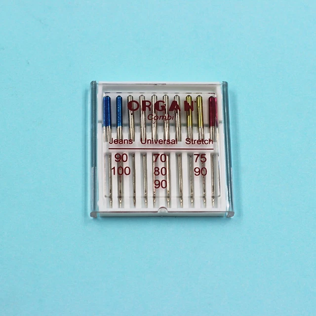 Aghi Per Macchina Da Cucire ORGAN – Dimensione 60/8, Universali, Punta Fine Per Tessuti Leggeri - 5