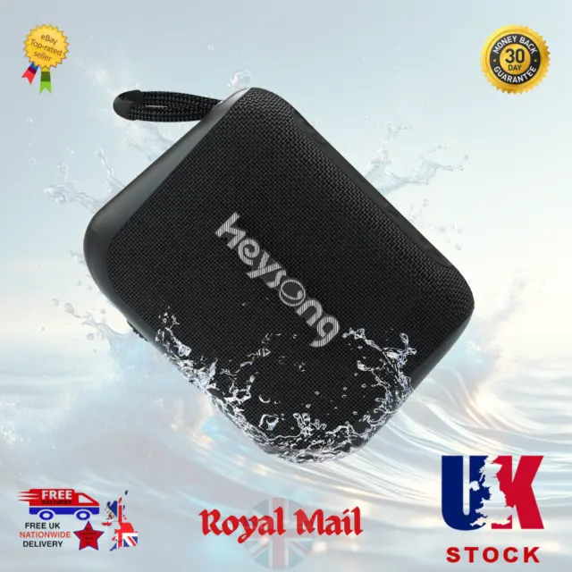 Heysong Vibe Pro Waterpoof Speaker  Portable, Bluetooth Speakers,  Stereo Sound.