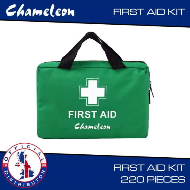 First Aid Kit Medical Emergency Home Travel Car Taxi Work 1St Aid Bag 220 Piece