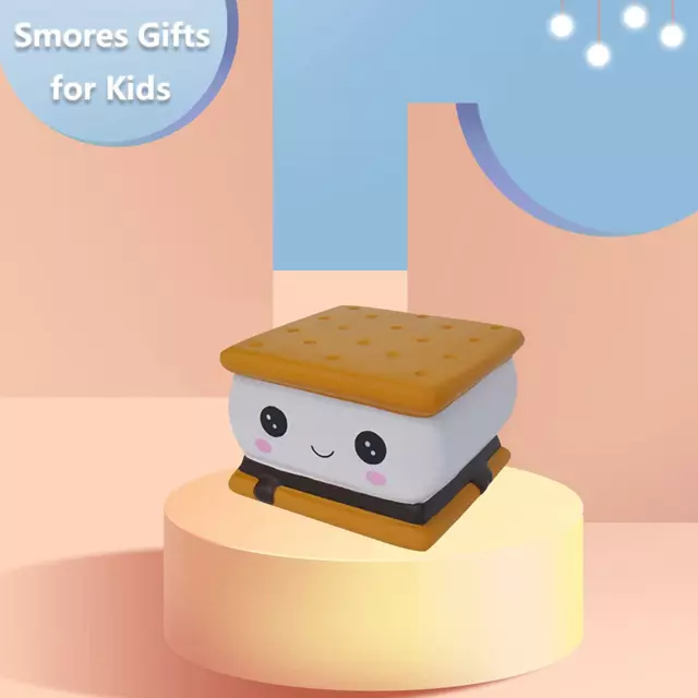 ASMFUOY Smore Slow Rising Squishies Toy for Kids Birthday Gift,Cute Sandwich Coo 3