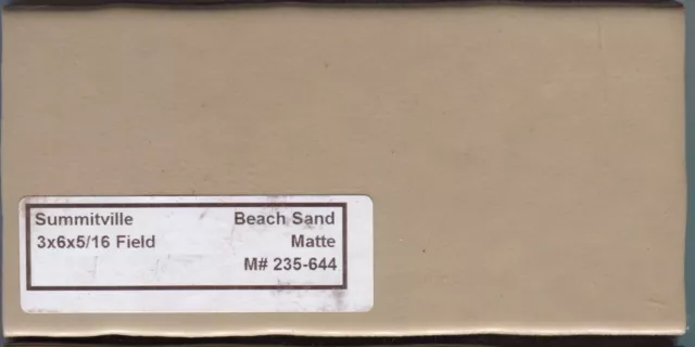 3x6 Tile Light Tan Bathroom Shower Wall Mosaic Ceramic C#235 1 Pc