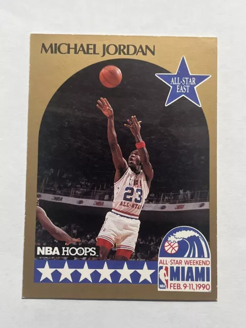 1990 NBA Hoops Basketball Card #10 Dennis Rodman, All-Star East (I9)