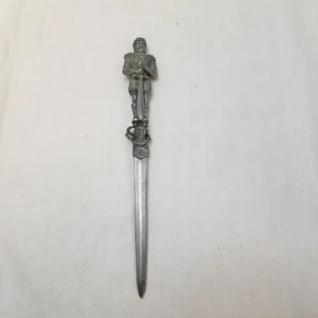 Vintage Pewter Letter Opener by D. Sam's Art 1989 Gallo