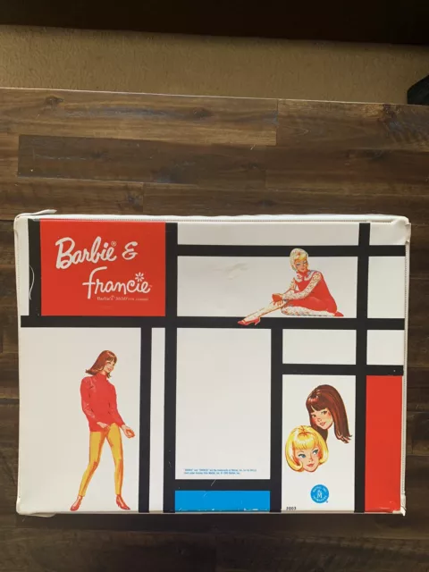 VINTAGE 1965 BARBIE and Francie doll case from Mattel Inc. 36.42 PicClick UK