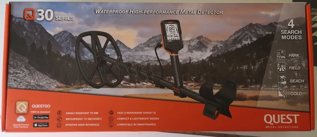 Metalldetektor Quest Q 30 Plus (neu)