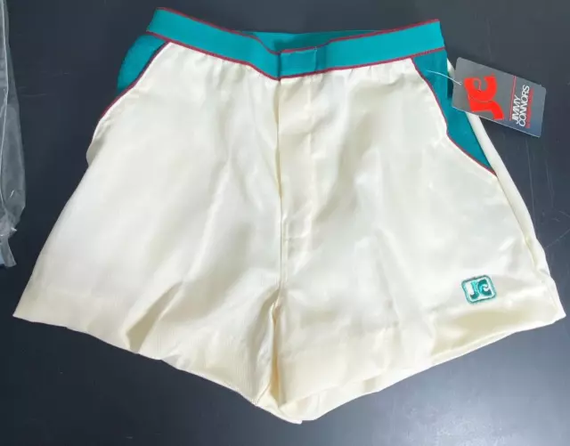 Jimmy Connors Tennis Shorts Size 14 New Old Dead Stock Vintage