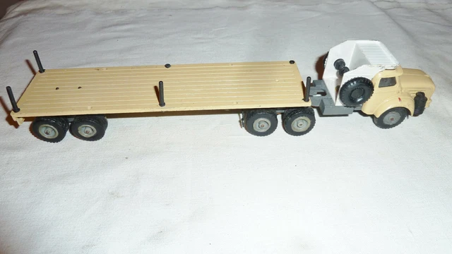 Solido SB 1/50 - Berliet TR 300 Titan Porte Fer - Réalisation Artisanale