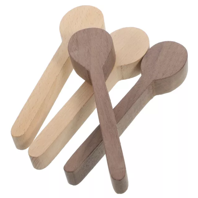 4 piezas pala sin terminar cuchara vacía utensilios de corte