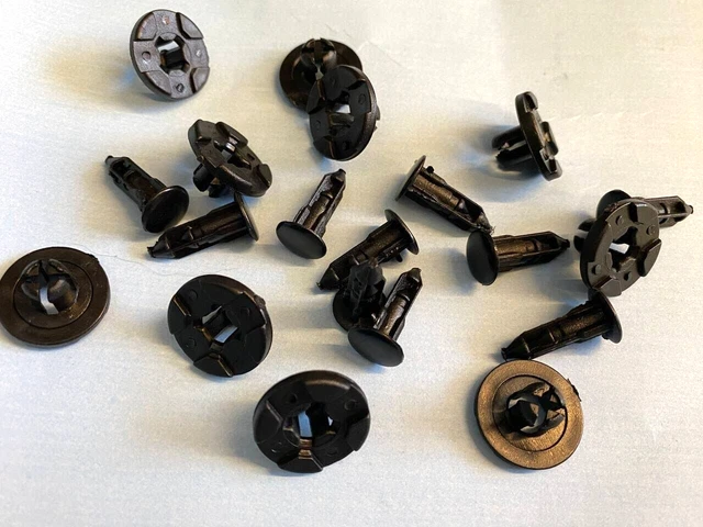 Create idea 20 Pezzi Clip Per Passaruota Posteriori Per Auto E Modanature Di Rivestimento 11548152 Fermi Di Montaggio Per Clip Di Rivestimento In Plastica Di Ricambio 11548152