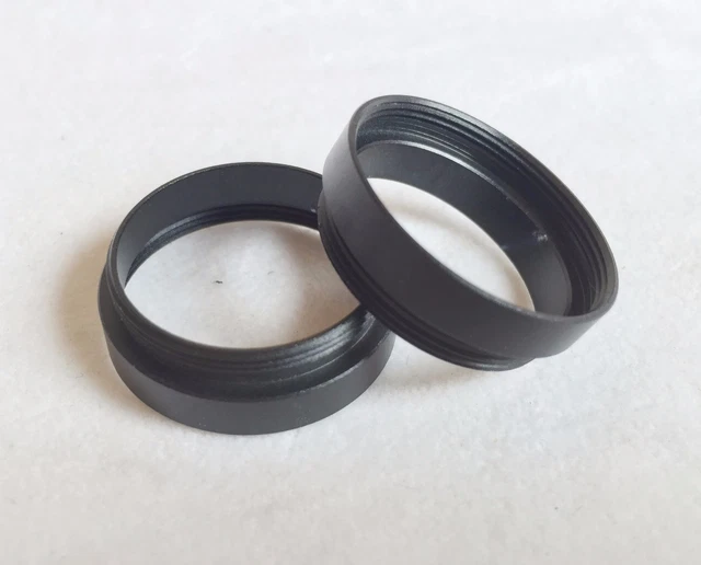 Female M25 Nikon Leica HC PL to Male M26 Olympus Objective Microscope Adapter