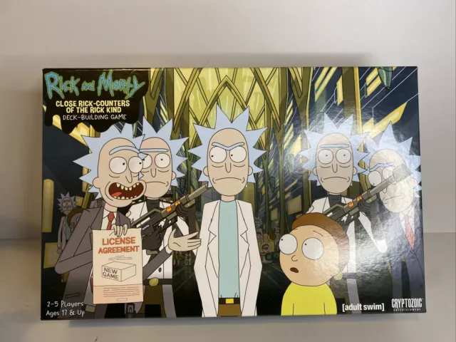 Rick & Morty: Close Rick-Counters of The Rick Kind Deck Building Game Sealed