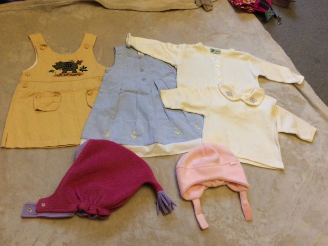 Pacchetto vestiti per bambine. Età 3-6 mesi. Buone condizioni