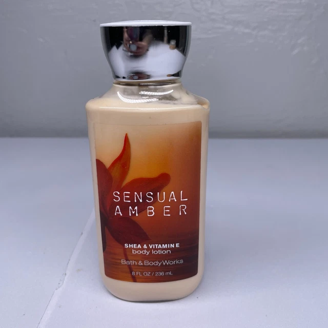 BATH & BODY Works Signature Collection Sensual Amber Body Lotion 8 oz