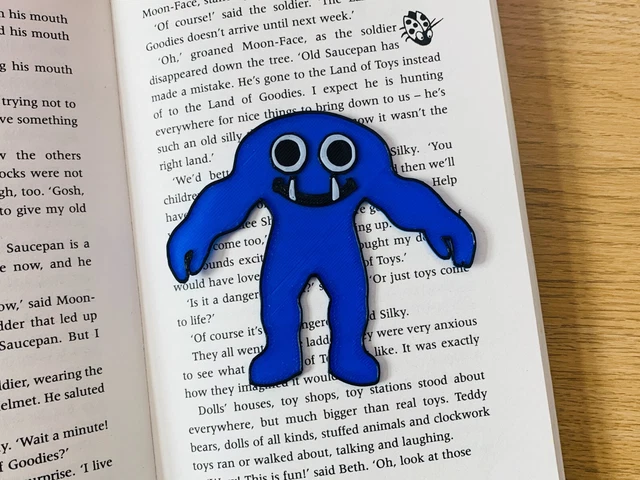 Garten Of Banban Inspired Captain Fiddles Bookmark - 3D Printed - Gamer Kid Gift