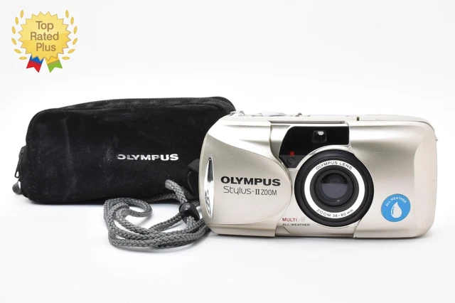 NEAR MINT] OLYMPUS Stylus Zoom 160 35mm Point & Shoot Film Camera