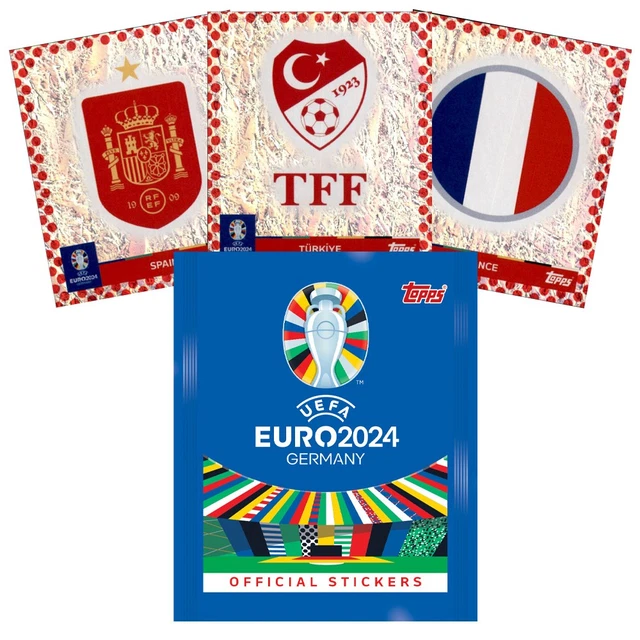 Autocollants Topps EURO 2024 Germany – Au Choix – Portraits De Joueurs