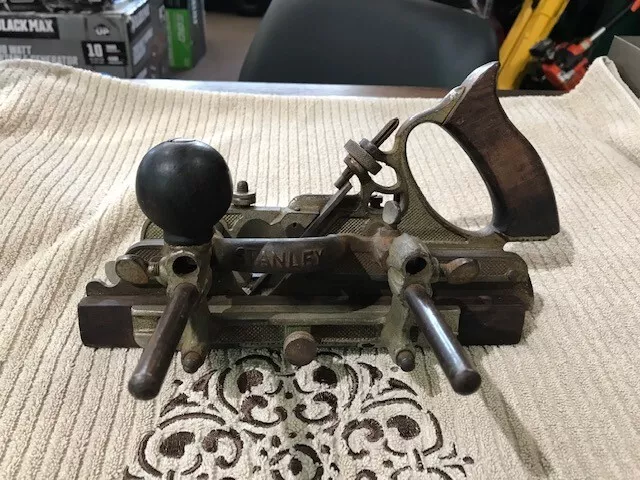 ANTIQUE STANLEY NO. 45 SWEETHEART COMBINATION WOOD PLANE Free Shipping!!