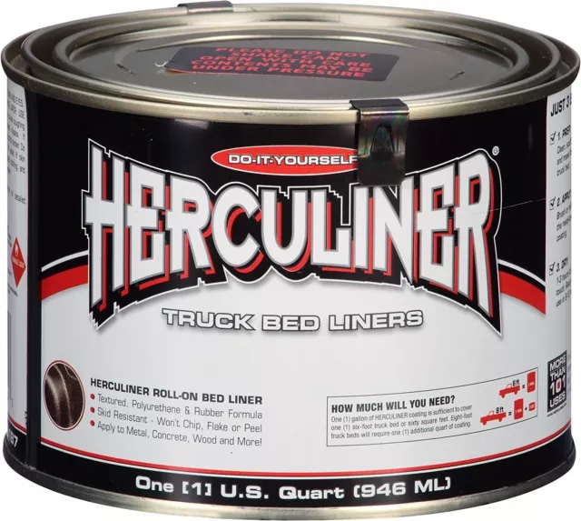 Truck Bed Liner, Black, 1 Quart