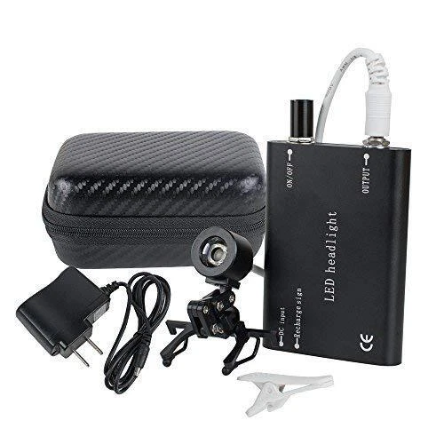 Portable Black Dental Headlight Head Light Headlamp for Dental Surgical Medic...