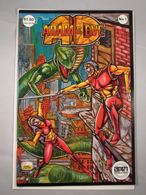 Adam & Eve A.D. #1 Bam Productions 1985 Comic Englisch