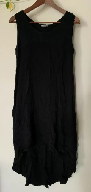Soon Maternity black maxi dress - A-line -  size S