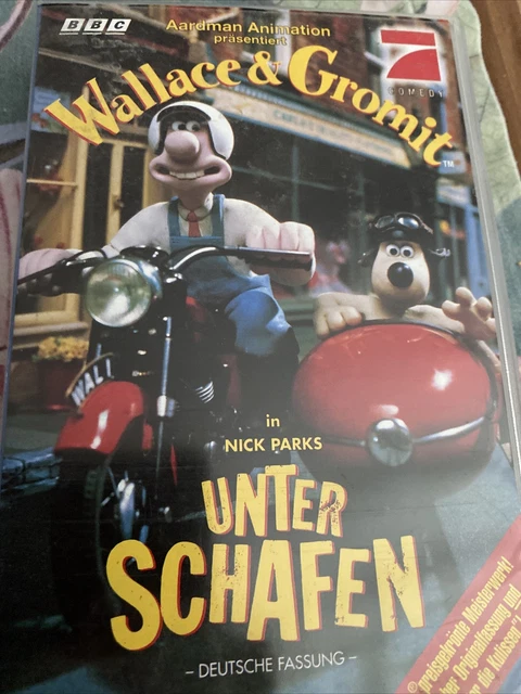 WALLACE & GROMIT Unter Schafen VHS Video Kassette Zustand Gut 858