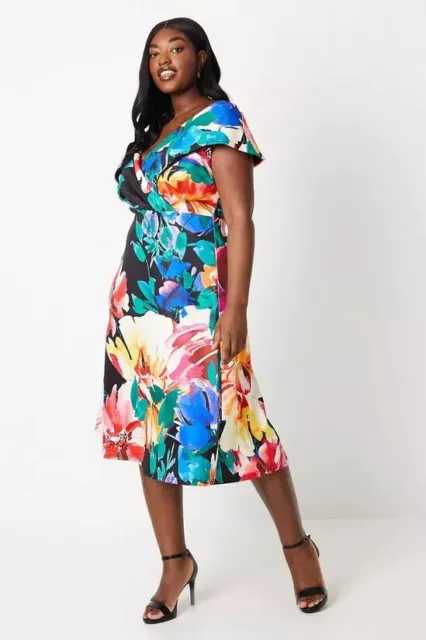 Larrison printed dress hot sale