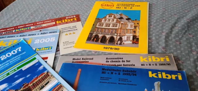 Ho Lot De Catalogues Kibri Locomotive Wagon Livre