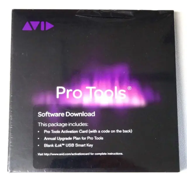 Avid Pro Tools 12 2018 2019 Perpetual mit ilok & 1 Jahr Upgrade & Support Plan