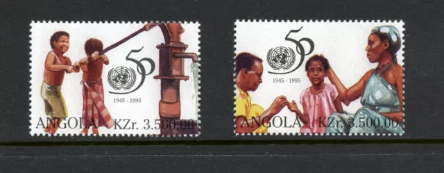 1996 R3190 Angola U.N. Anniversary 2v. MNH