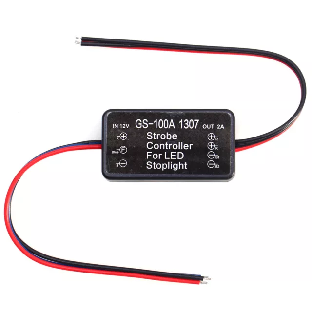 *Vehicle Car GS-100A 1307 LED Brake Stop Light Strobe Flash Module Controller AP