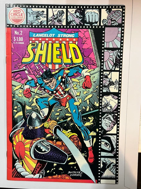 Lancelot Strong The Shield Comic Book #2 Archie 1983 VERY FINE/NEAR MINT UNREAD