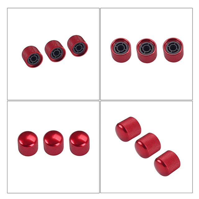 3 pz Manopole in plastica amplificatore manopola effetto amplificatore per chitarra amplificatore manopole per chitarra
