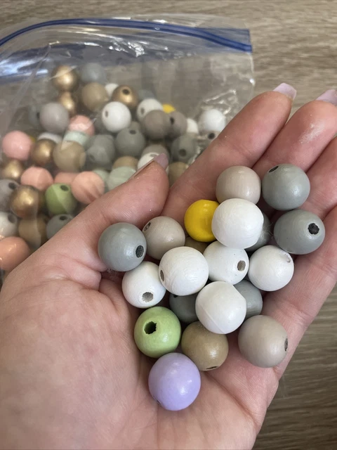 Assorted Happy Maker Wooden Beads