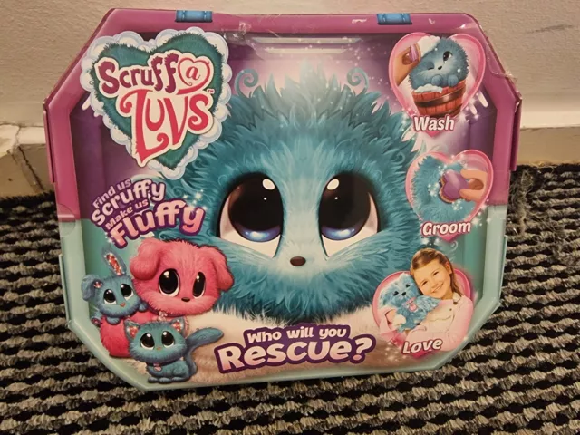 Scruff-A-Luvs Plush Mystery Rescue Pet Fluffy Birthday Girl Gift