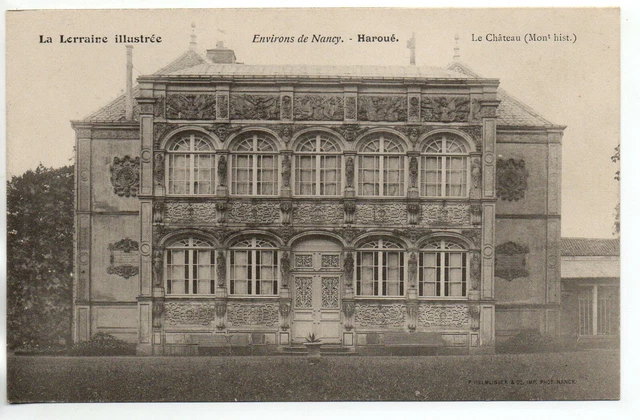 HAROUE (erreur Jarville) - Meurthe et Moselle - CPA 54 - le Chateau