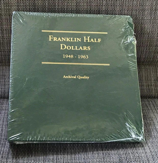 Littleton Archival Quality Album - LCA6 - Franklin Half Dollars 1948-1963