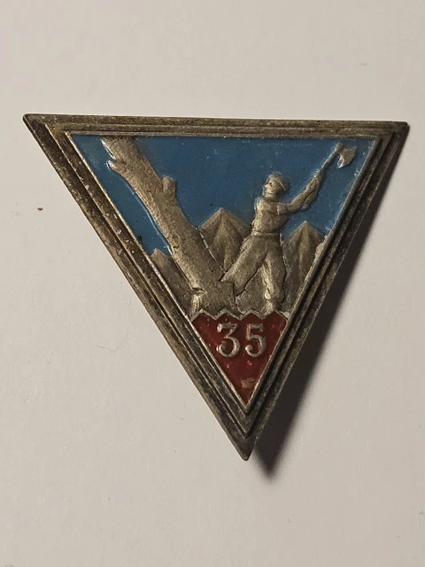 Insigne Cuirassé PROVENCE Marine Nationale 1913-1942 – Bâtiment De Guerre