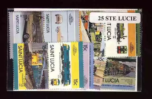 St. Lucia - Saint Lucia 25 Stamps Different